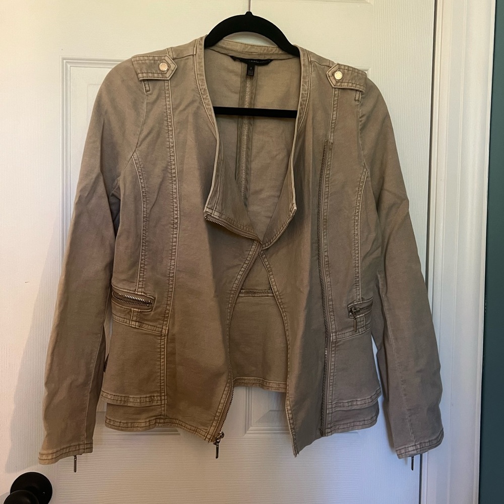 White House Black Market Women's Tan Jacket